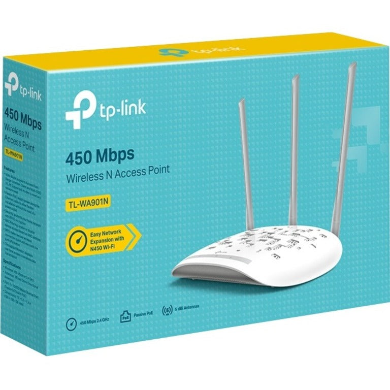 TP-Link TL-WA901N - IEEE 802.11n 450 Mbit/s Wireless Access Point