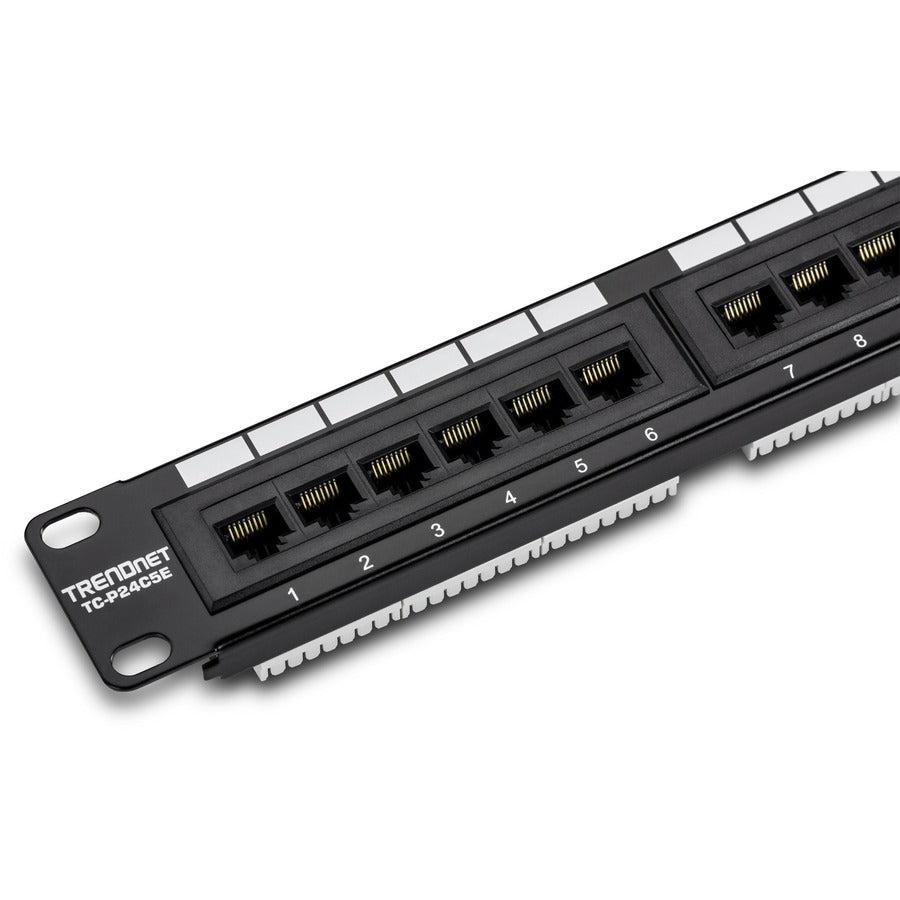 Trendnet 24-Port Cat5/5E Unshielded Patch Panel