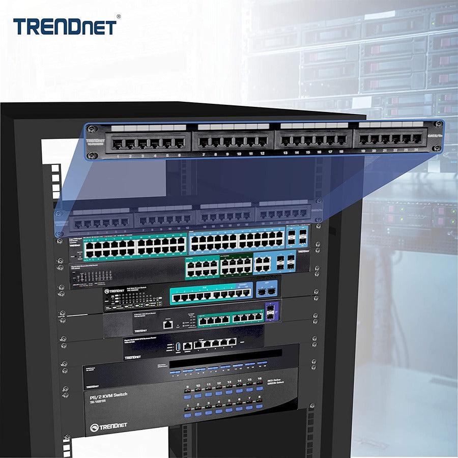 Trendnet 24-Port Cat5/5E Unshielded Patch Panel