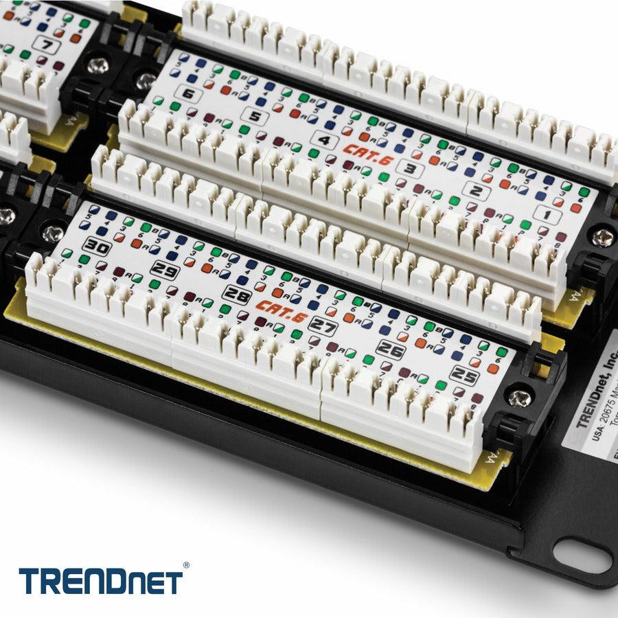 Trendnet 48-Port Cat6 Unshielded Patch Panel