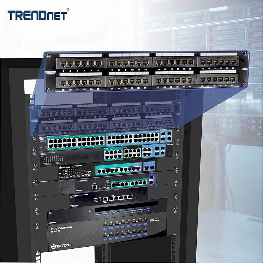 Trendnet 48-Port Cat6 Unshielded Patch Panel