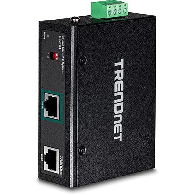 Trendnet Ti-Sg104 Network Splitter Black Power Over Ethernet (Poe)