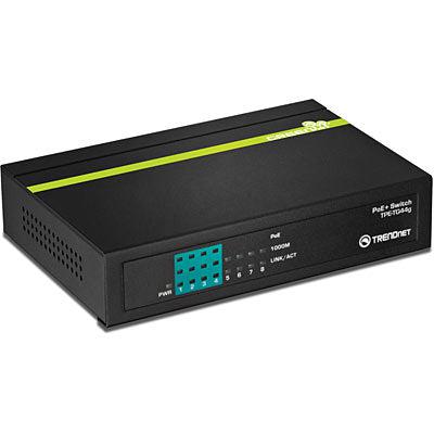 Trendnet Tpe-Tg44G Network Switch Power Over Ethernet (Poe) Black