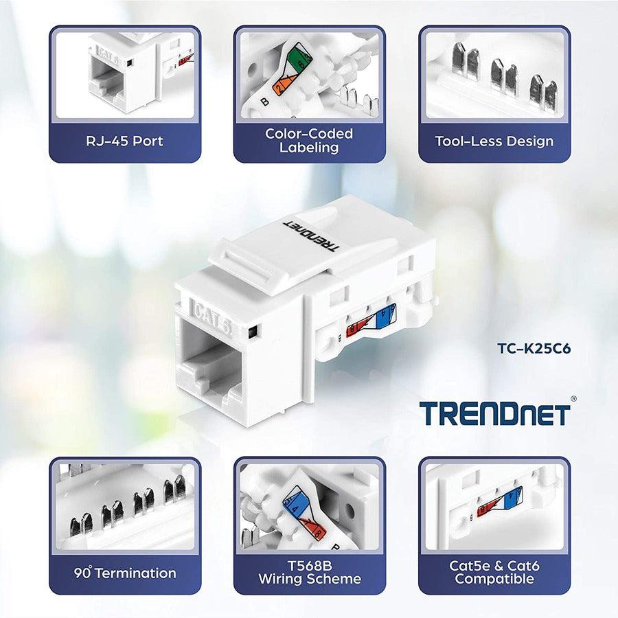 Trendnet Tc-K25C6 Keystone Module