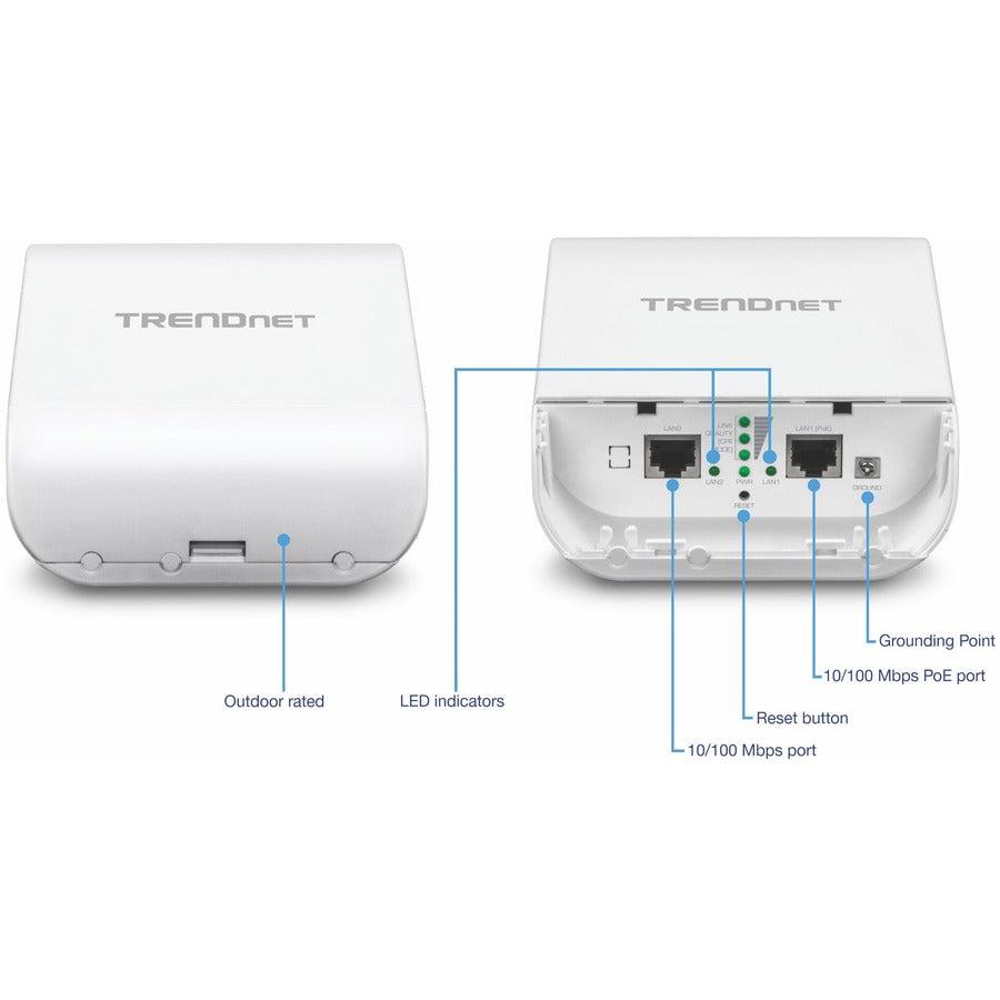 Trendnet Tew-740Apbo2K Wireless Router Fast Ethernet Single-Band (2.4 Ghz) White
