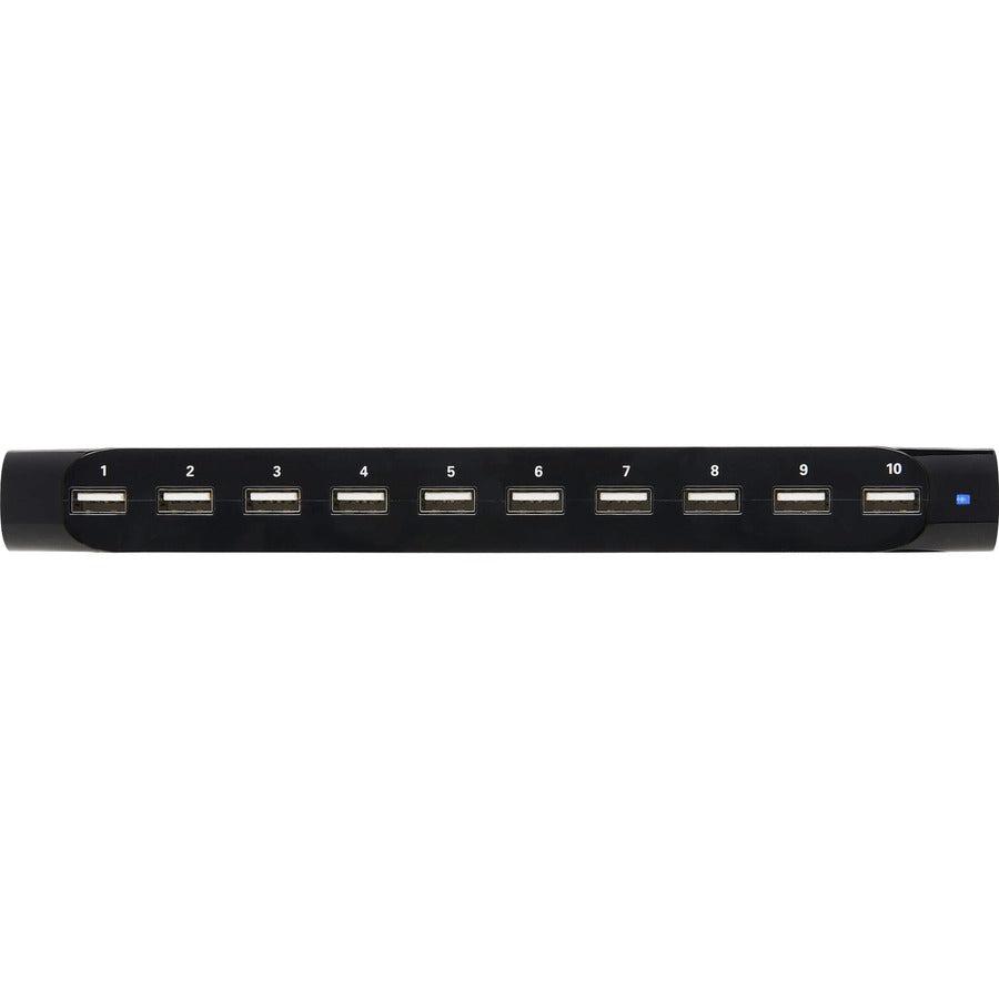 Tripp Lite 10-Port Usb Charging Station With Adjustable Storage, 12V 8A (96W) Usb Charger Output