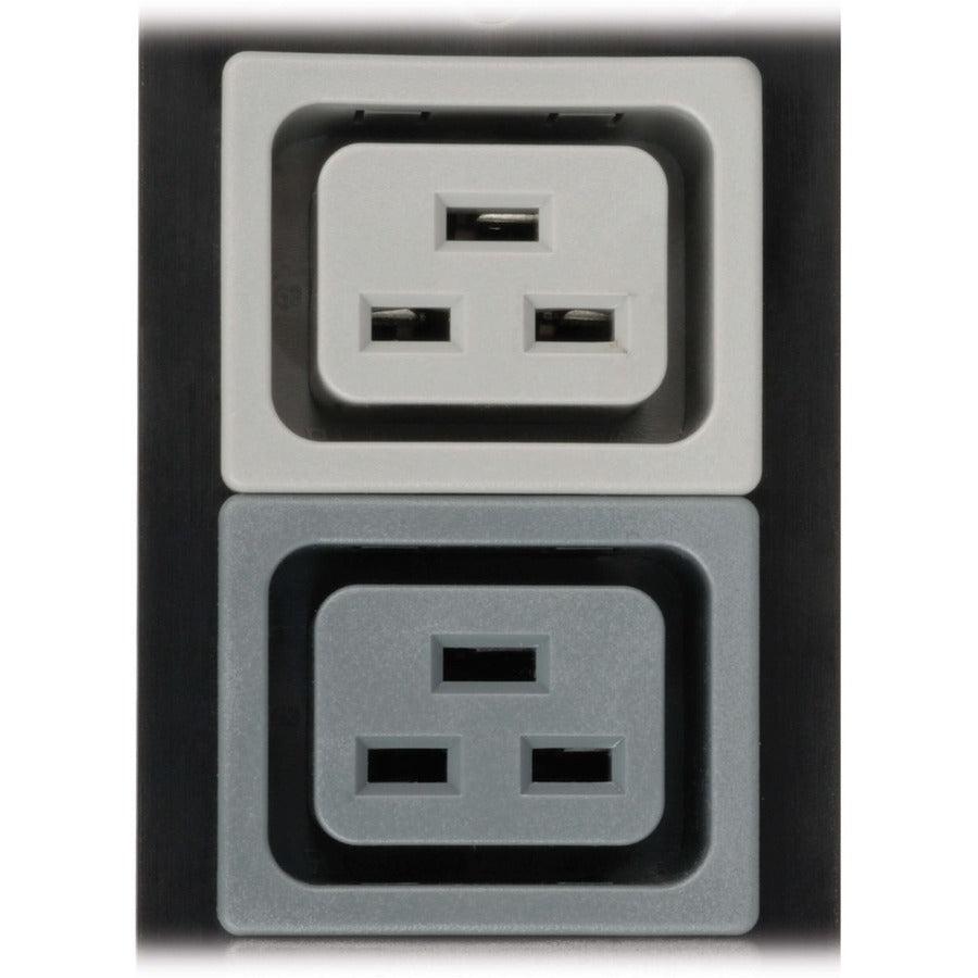Tripp Lite 14.4Kw 208V 3-Phase Basic Pdu - 45 Outlets (36 C13, 3 C19, 3 L6-30R), Hubbell 50A Cs8365C Input, 6 Ft. Cord, 70 In. 0U, Taa