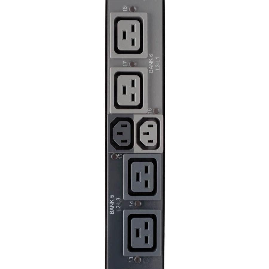 Tripp Lite 14.4Kw 3-Phase Monitored Per-Outlet Pdu - Lx Platform, 6 C13 & 12 C19 Outlets (208V), 50A Cs8365C, 0U, Taa