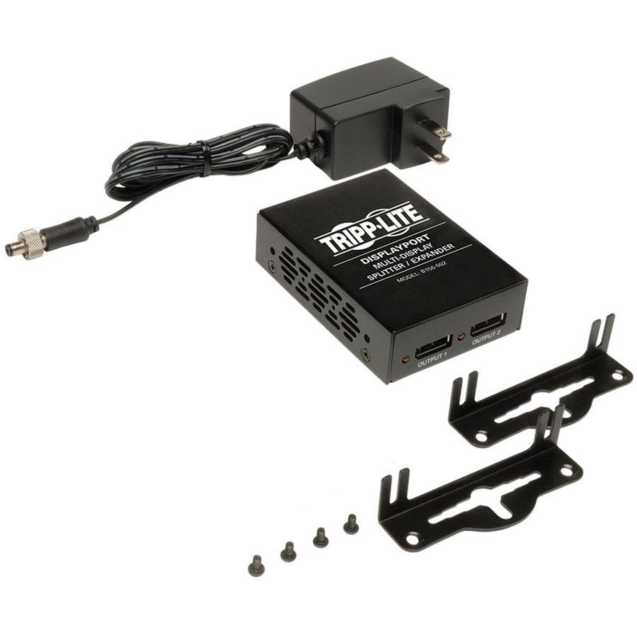 Tripp Lite 2-Port Displayport 1.2 Multi-Stream Transport (Mst) Hub, 3840 X 2160 4K X 2K Uhd