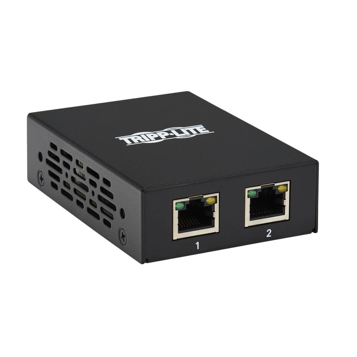 Tripp Lite 2-Port Dvi Over Cat5/Cat6 Extender Splitter, Video Transmitter, 1920X1080 At 60Hz, Up To 61 M (200-Ft.)
