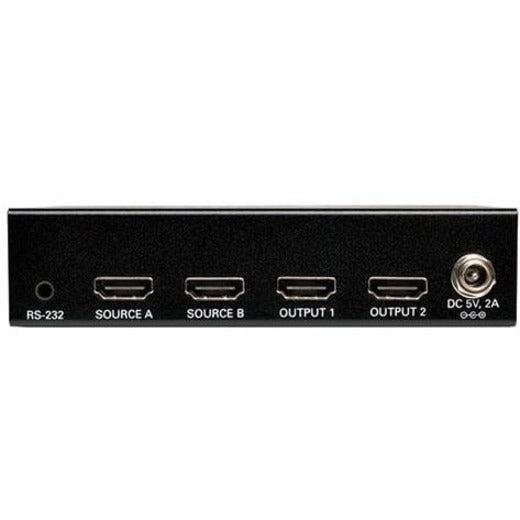 Tripp Lite 2 X 2 Hdmi Matrix Switch For Video And Audio, 1920 X 1200 At 60Hz / 1080P (Hdmi 2Xf/2Xf)