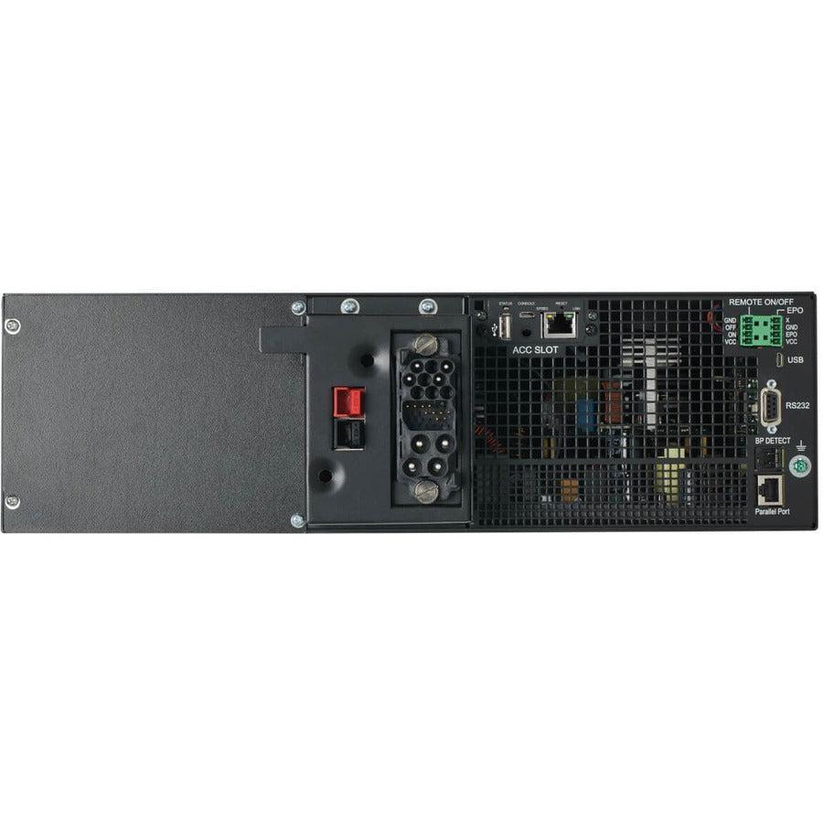Tripp Lite 208/240V 6000Va 6000W On-Line Ups, Unity Power Factor With Bypass Pdu, Hardwire/L6-30P Input, 3U