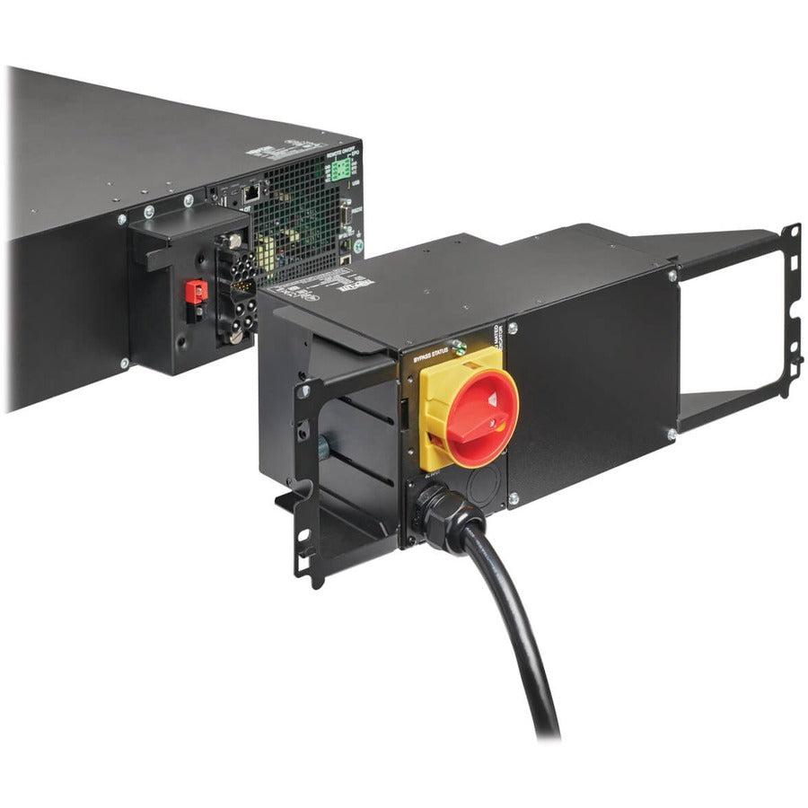 Tripp Lite 208/240V 6000Va 6000W On-Line Ups, Unity Power Factor With Bypass Pdu, Hardwire/L6-30P Input, 3U