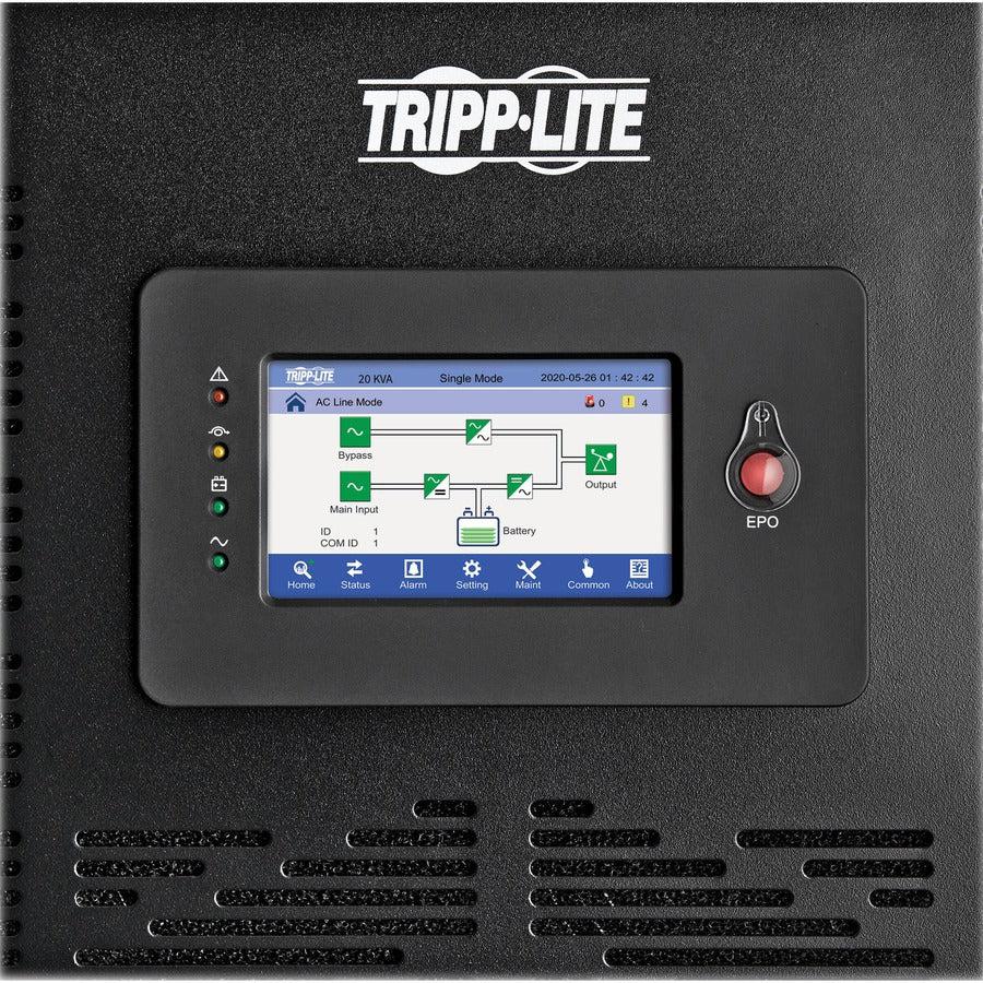 Tripp Lite 3-Phase 208/220/120/127V 10Kva/Kw Double-Conversion Ups - Unity Pf, 2 Internal Battery Strings