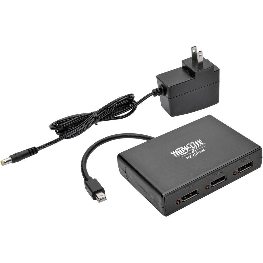 Tripp Lite 3-Port Mini Displayport 1.2 To Displayport Multi-Stream Transport (Mst) Hub, 3840 X 2160 (4K X 2K) Uhd