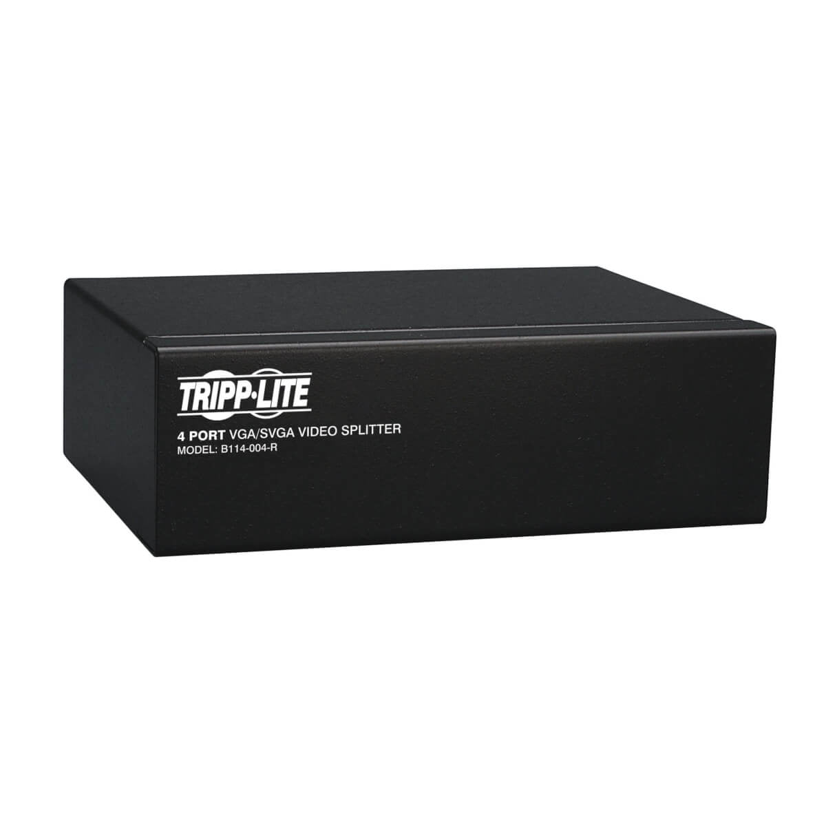 Tripp Lite 4-Port Vga/Svga Video Splitter With Signal Booster, High Resolution Video, 350Mhz, (Hd15 M/4Xf)