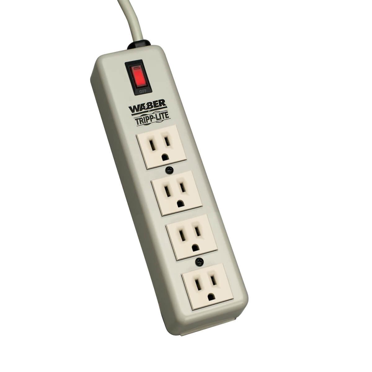 Tripp Lite 4Spdx Outlet Box Beige