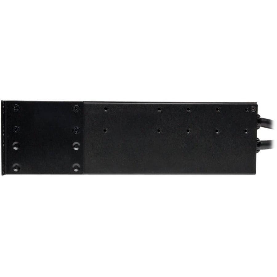 Tripp Lite 5Kw Single-Phase Ats/Metered Pdu, 208V Outlets (16 C13, 2 C19 & 1 L6-30R) 2 L6-30P 10Ft Inputs, 2U Rack-Mount