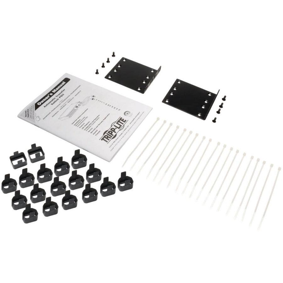 Tripp Lite 5Kw Single-Phase Ats/Metered Pdu, 208V Outlets (16 C13, 2 C19 & 1 L6-30R) 2 L6-30P 10Ft Inputs, 2U Rack-Mount