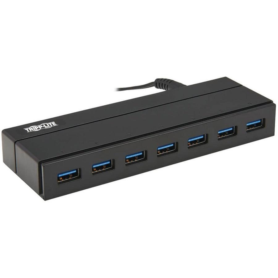 Tripp Lite 7-Port Usb 3.0 Superspeed Hub With Dedicated 2A Usb Charging Port