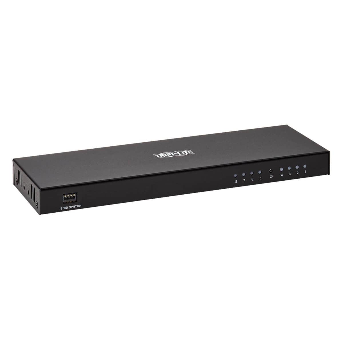 Tripp Lite 8-Port Hdmi Splitter - Hdmi 2.0, 4K @ 60 Hz, Hdcp 2.2, Edid Management