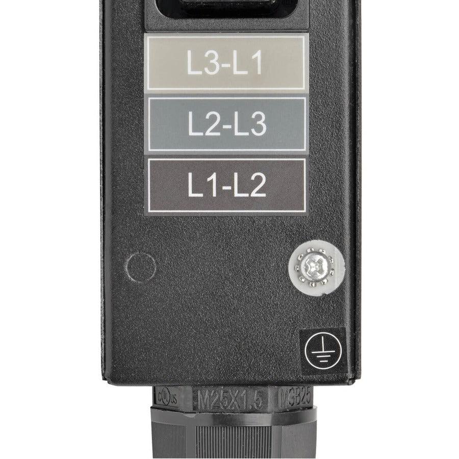 Tripp Lite 8.6/12.6Kw 3-Phase Vertical Pdu Strip, 208V Outlets (51 C13), 0U Rack-Mount, Required Accessory For Select Ats Pdus