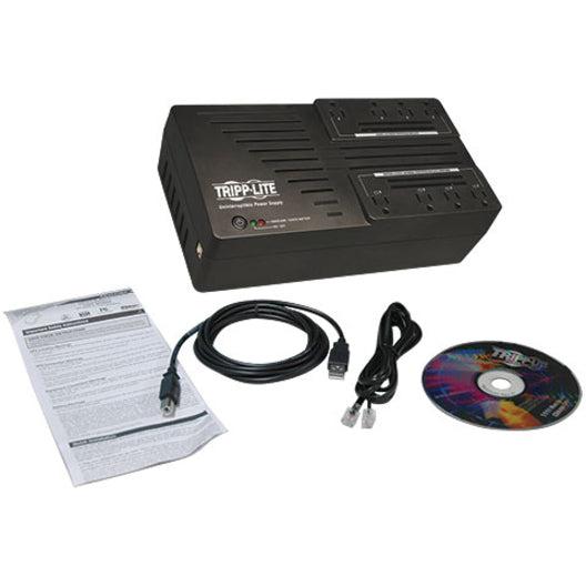 Tripp Lite Avr650Um Uninterruptible Power Supply (Ups) Line-Interactive 0.65 Kva 325 W 8 Ac Outlet(S)