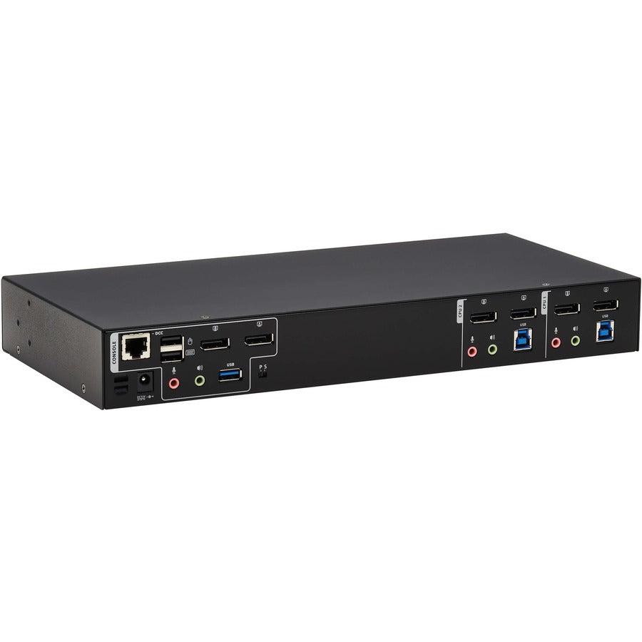 Tripp Lite B006-Dp2Ua2 Kvm Switch Rack Mounting Black