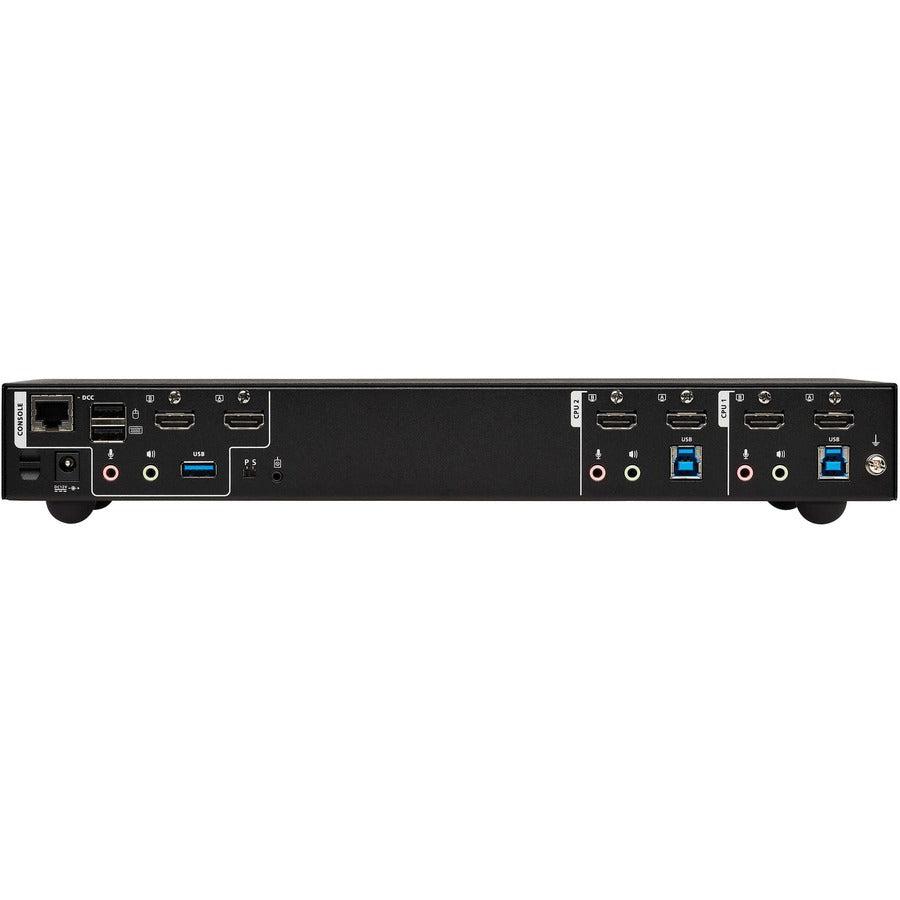 Tripp Lite B006-Hd2Ua2 Kvm Switch Rack Mounting Black