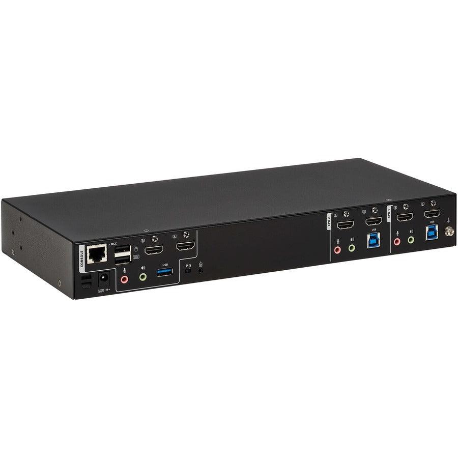 Tripp Lite B006-Hd2Ua2 Kvm Switch Rack Mounting Black