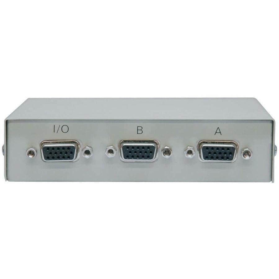 Tripp Lite B112-002-R 2-Port Manual Vga/Svga Video Switch (3X Hd15F)
