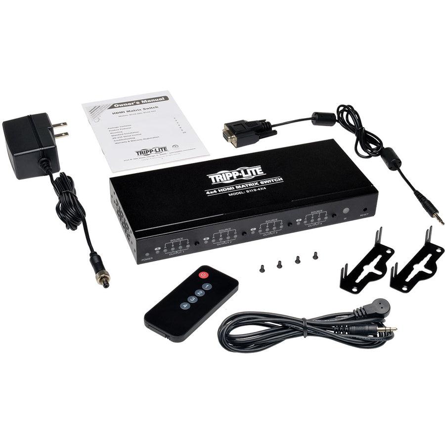 Tripp Lite B119-4X4 Video Switch Hdmi