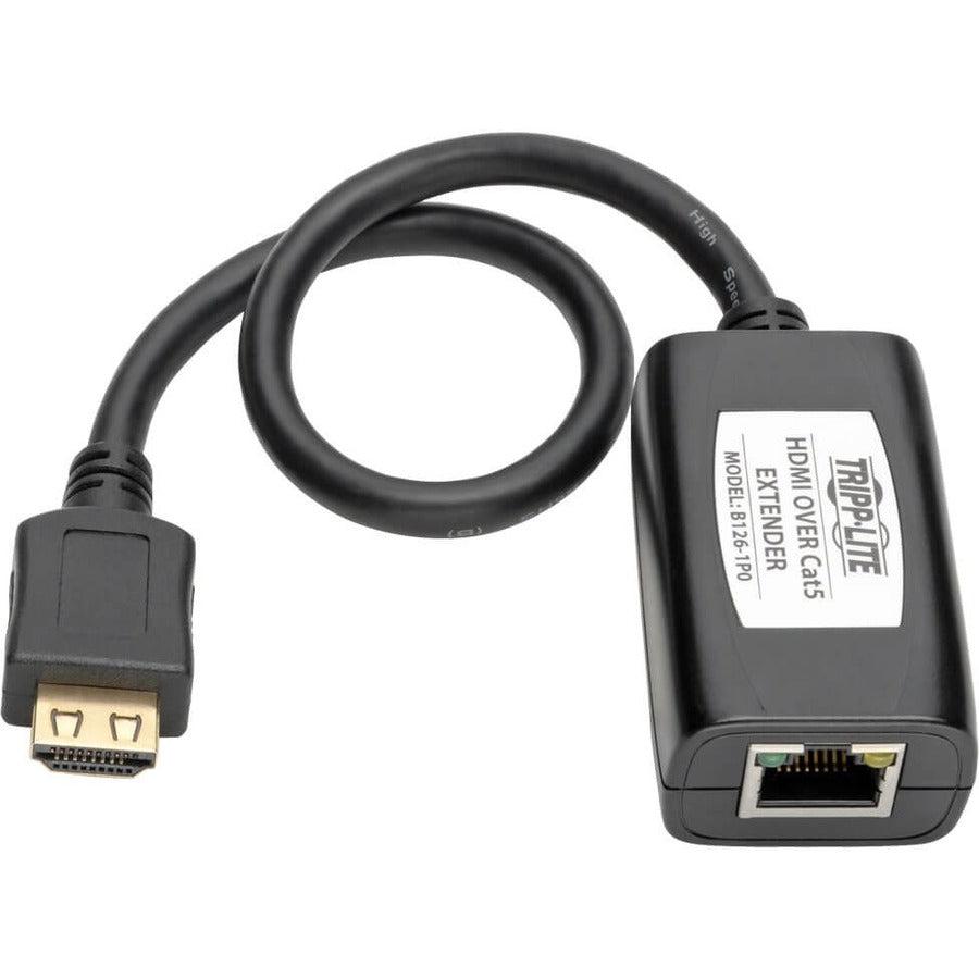Tripp Lite B126-1P0 Hdmi Over Cat5/6 Passive Extender, Box-Style Remote Receiver For Video/Audio, Up To 100 Ft. (30 M), Taa