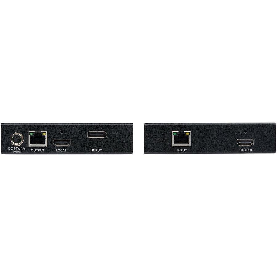 Tripp Lite B127-1A1-Dh Displayport To Hdmi Over Cat6 Extender Kit, Transmitter/Receiver, 4K 60 Hz, Hdr, Poc, 125 Ft., Taa