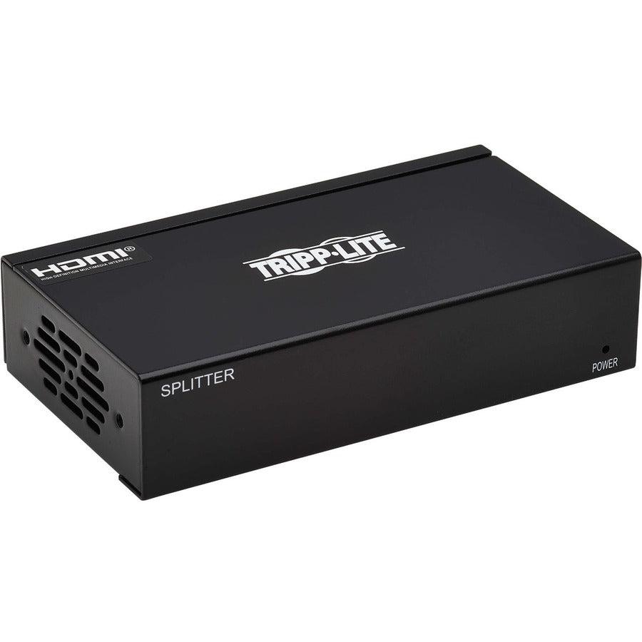 Tripp Lite B127A-002-Bhph2 2-Port Hdmi Over Cat6 Extender Kit, Splitter/2X Pigtail Receivers - 4K 60 Hz, Hdr, 4:4:4, Poc, 230 Ft. (70.1 M), Taa