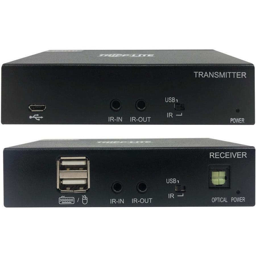 Tripp Lite B127A-1A1-Bhbh Hdmi Over Cat6 Extender Kit, Kvm Support, 4K 60Hz, 4:4:4, Usb/Ir, Poc, Hdr, Hdcp 2.2, 230 Ft., Taa