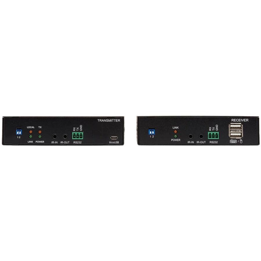 Tripp Lite B127F-1A1-Mm-Hh Hdmi Over Fiber Extender Kit, Transmitter/Receiver, 4K 60 Hz, 4:4:4, Rs-232, Ir, Multimode Lc, 985 Ft. (300 M), Taa