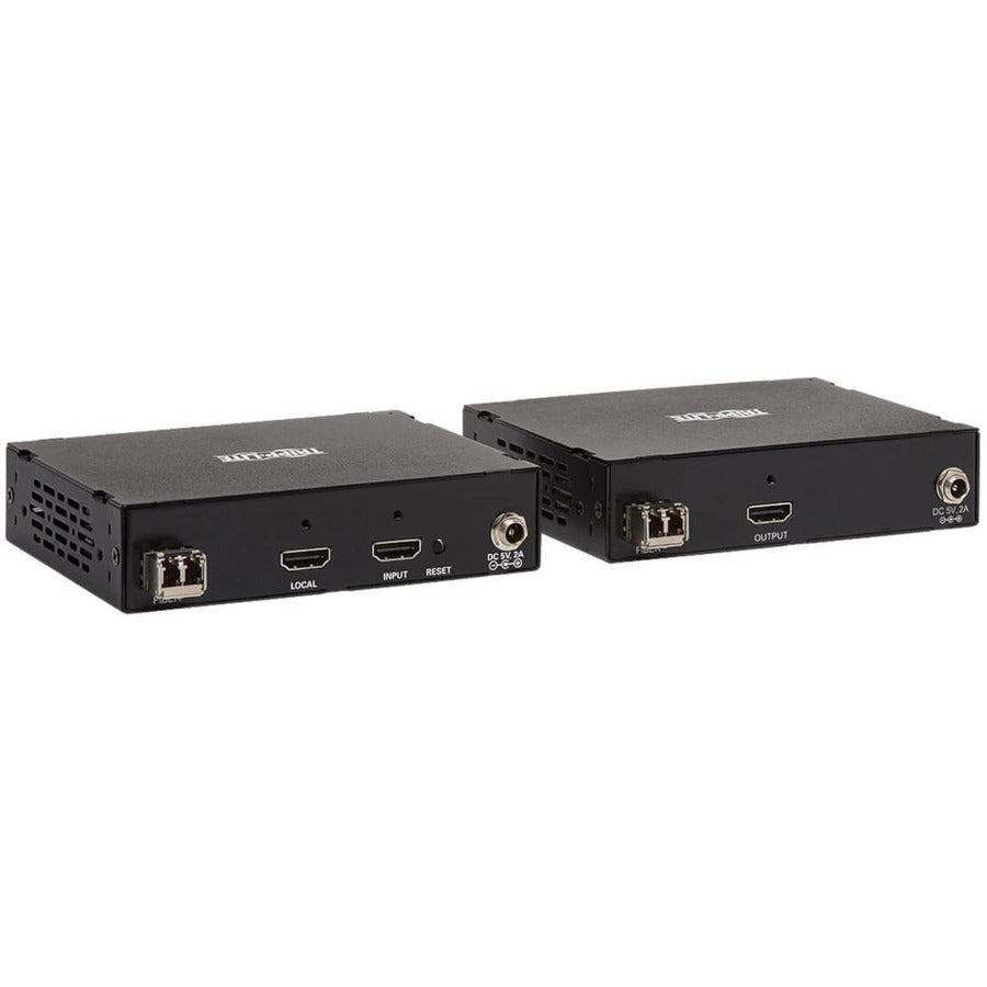 Tripp Lite B127F-1A1-Mm-Hh Hdmi Over Fiber Extender Kit, Transmitter/Receiver, 4K 60 Hz, 4:4:4, Rs-232, Ir, Multimode Lc, 985 Ft. (300 M), Taa