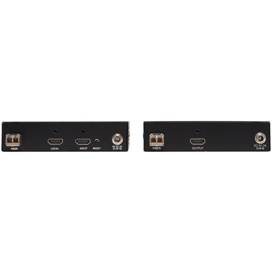 Tripp Lite B127F-1A1-Mm-Hh Hdmi Over Fiber Extender Kit, Transmitter/Receiver, 4K 60 Hz, 4:4:4, Rs-232, Ir, Multimode Lc, 985 Ft. (300 M), Taa