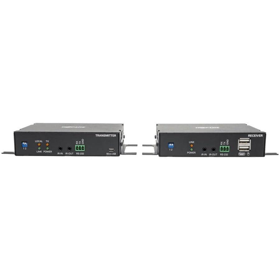 Tripp Lite B127F-1A1-Sm-Dd Displayport Over Fiber Extender Kit, Transmitter/Receiver, 4K, 4:4:4, Singlemode Lc, Up To 6.2 Mi., Taa