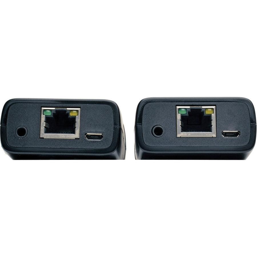 Tripp Lite B130-101A-Mr Vga Over Cat5/6 Extender Kit, Transmitter/Receiver For Video/Audio, Usb Powered, Up To 750 Ft. (228.6 M), Taa