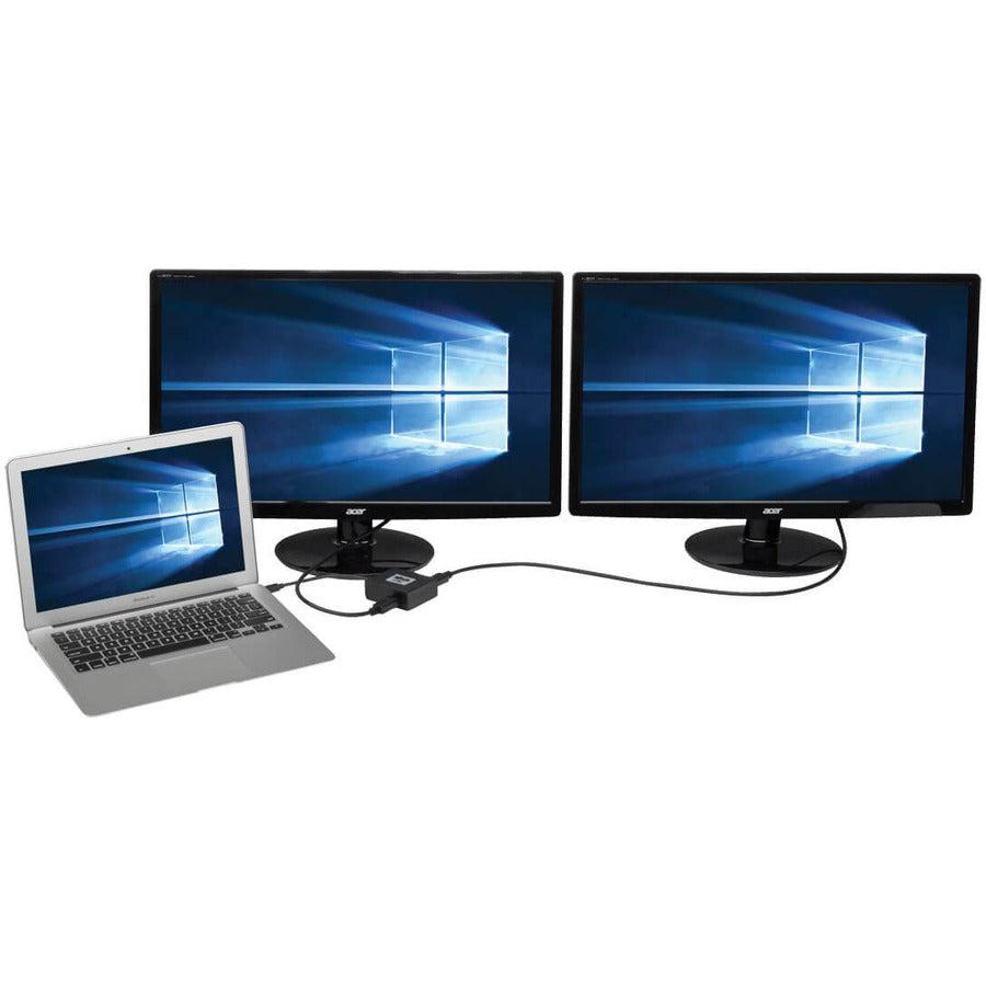 Tripp Lite B155-002-Hd-V2 2-Port Mini Displayport To Hdmi Multi-Monitor Splitter, Mst Hub, 4K Uhd, Dp1.2, Taa