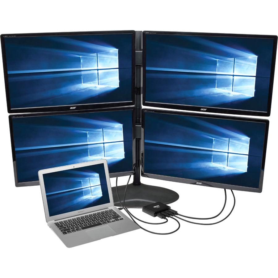 Tripp Lite B155-004-Dp-V2 Video Splitter Mini Displayport 4X Displayport