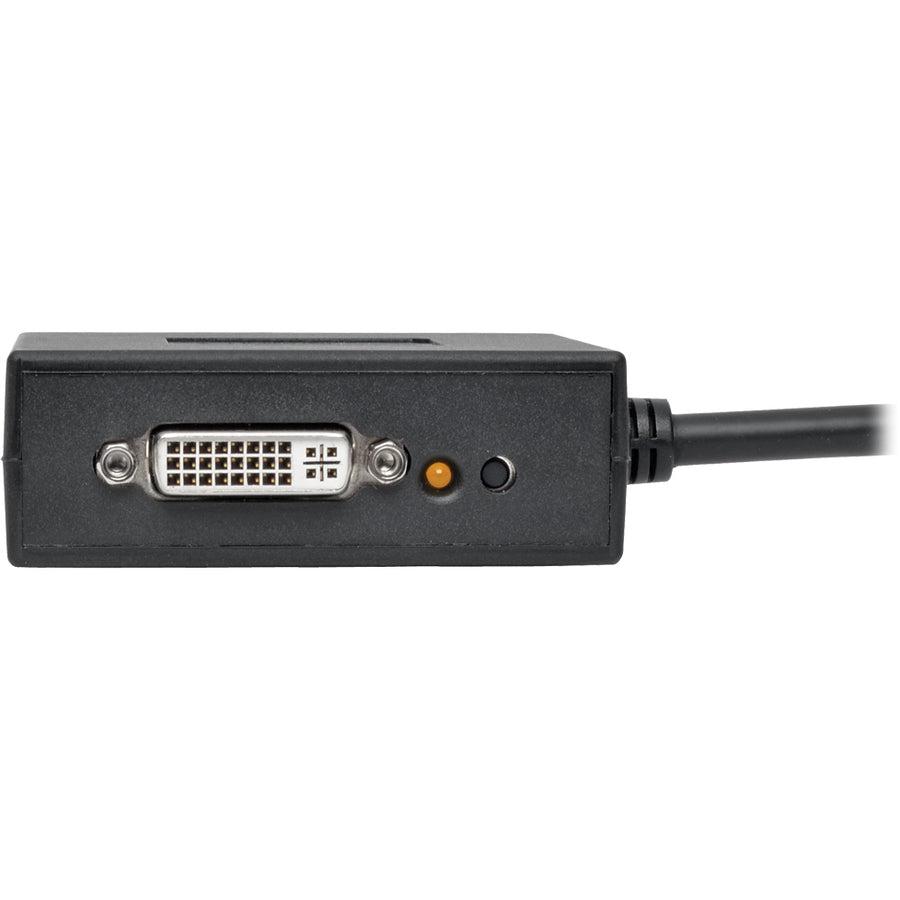 Tripp Lite B156-002-Dvi-V2 2-Port Displayport To Dvi Multi-Monitor Splitter, Mst Hub, Dp1.2, Taa
