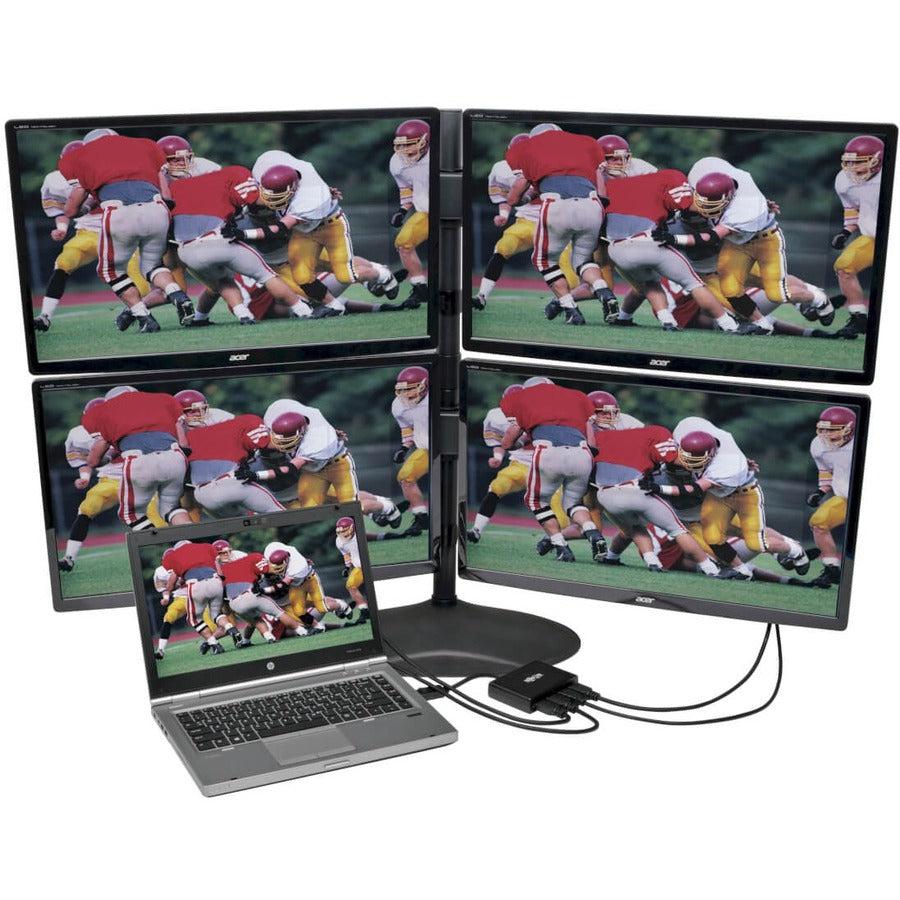 Tripp Lite B156-004-Hd-V2 Video Splitter Displayport 4X Hdmi
