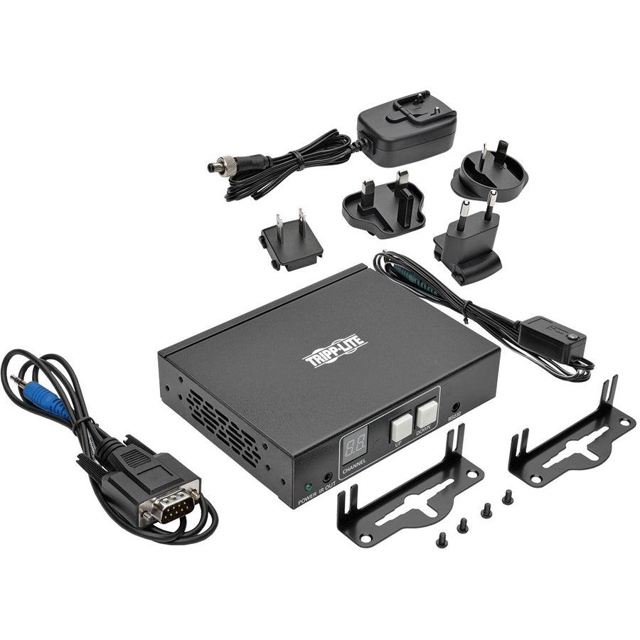 Tripp Lite B160-001-Vsi Vga Over Ip Extender Transmitter Over Cat5/Cat6, Rs-232 Serial And Ir Control, 1920 X 1440 (1080P), 328 Ft. (100 M), Taa