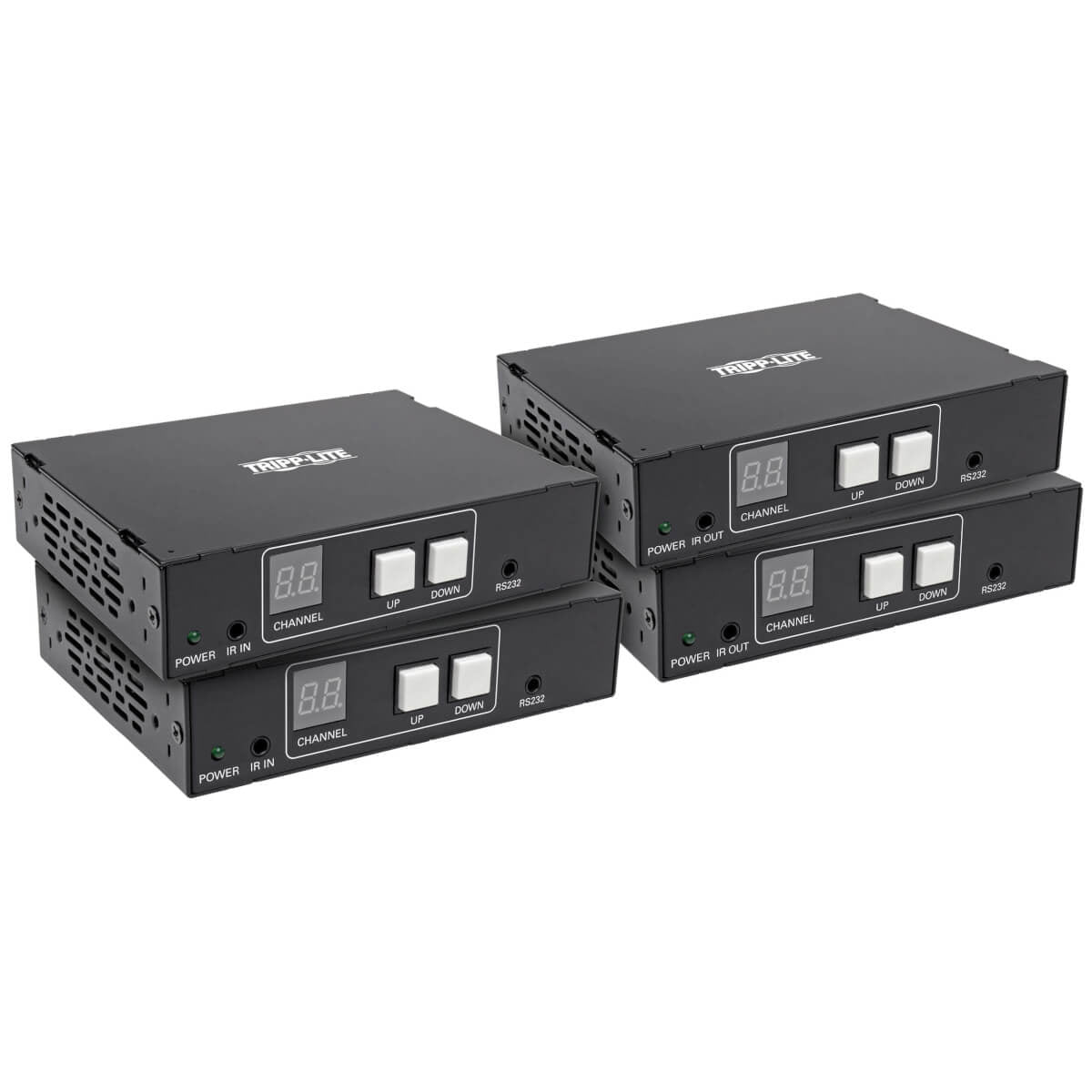 Tripp Lite B160-202-Hdsi 2X2 Hdmi Over Cat5/6 Matrix/Extender Kit - 1080P 60 Hz, Rs-232, Ir Control, 656 Ft. (200 M), Taa