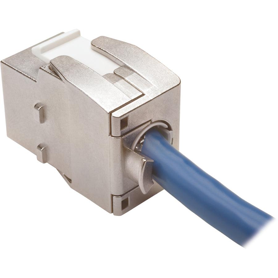 Tripp Lite Bhdbt-001-Kj-Gy Toolless Cat6A Keystone Jack, Gray, Taa