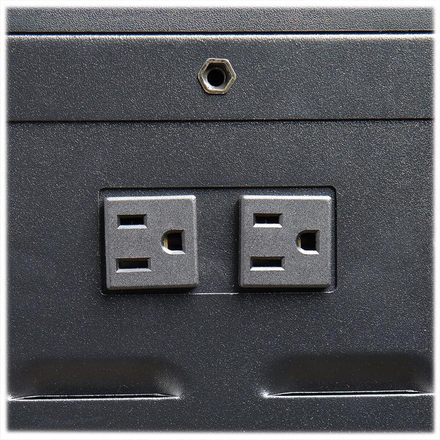 Tripp Lite Cscstorage1 Locking Storage Cart For Mobile Devices And Av Equipment - Black