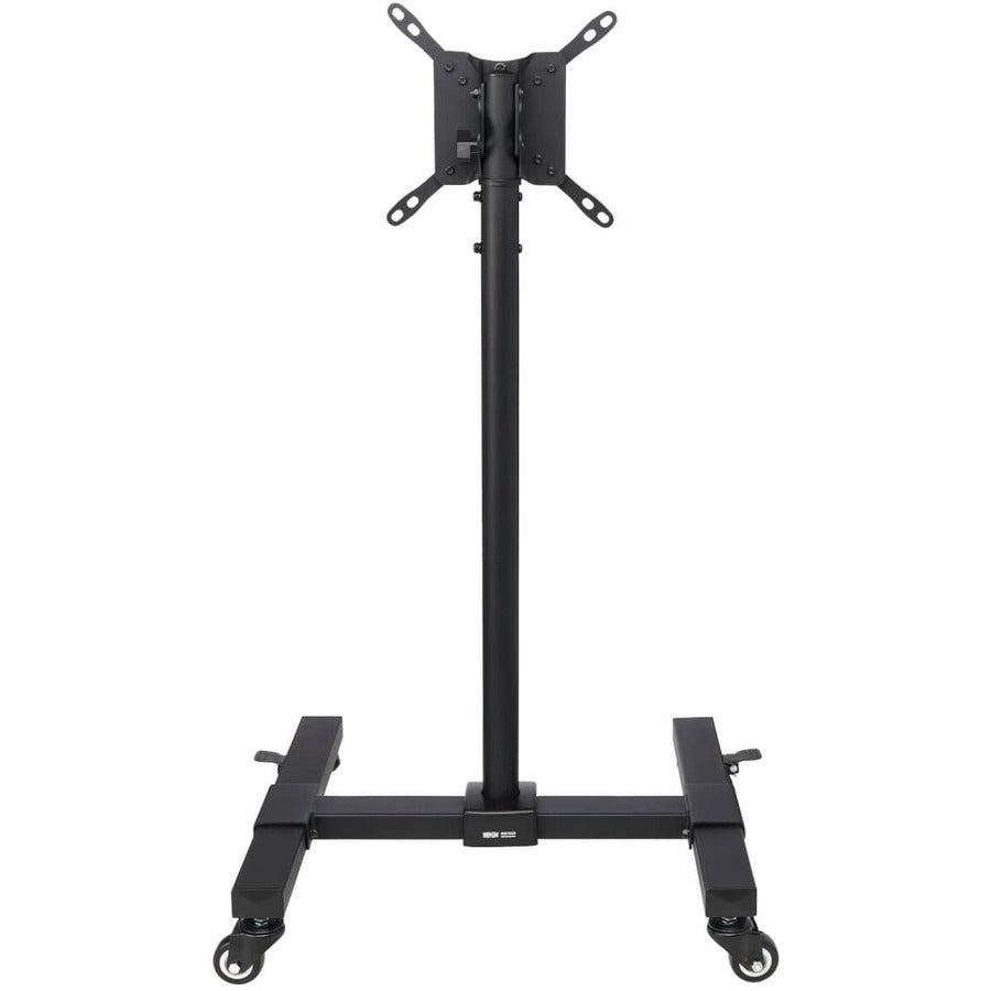 Tripp Lite Dmc1342S Mobile Tv Stand - Height Adjustable, 13” To 42” Tvs And Monitors, Locking Casters, Black